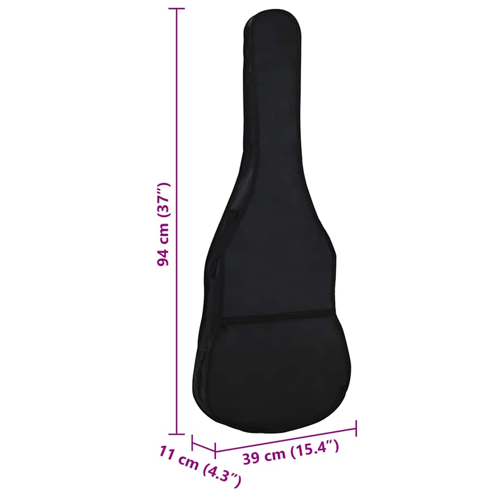 Torba za za klasičnu gitaru 3/4 (36") crna 94 x 35 cm od tkanine