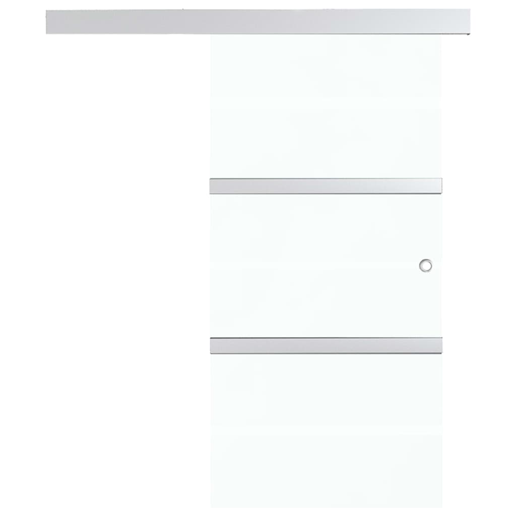 Klizna vrata od stakla ESG i aluminija 76 x 205 cm
