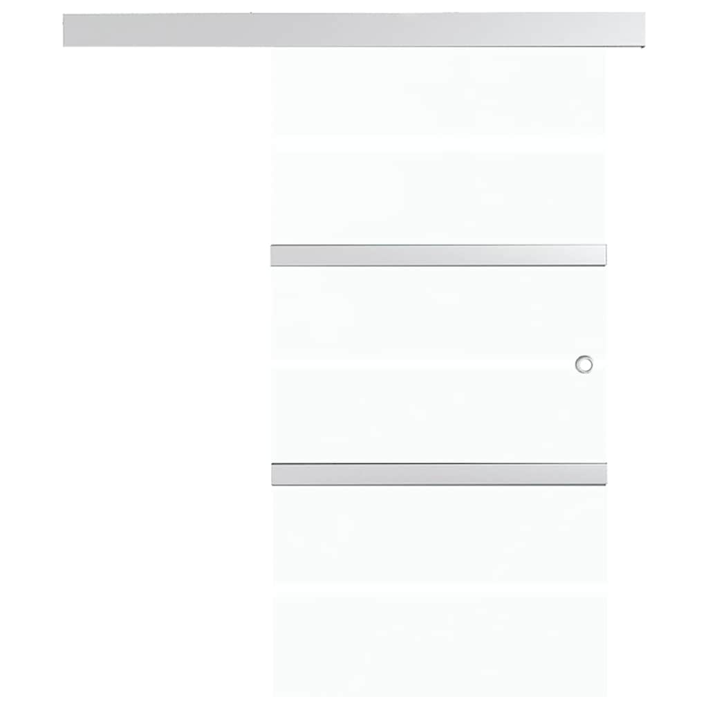 Klizna vrata od stakla ESG i aluminija 90 x 205 cm