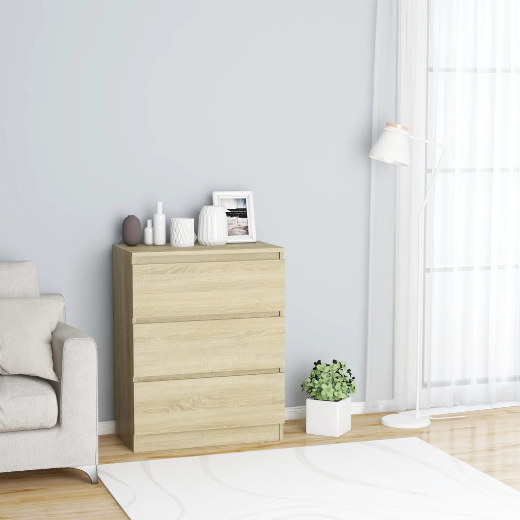 Komoda 60 x 35 x 76 cm konstruirano drvo