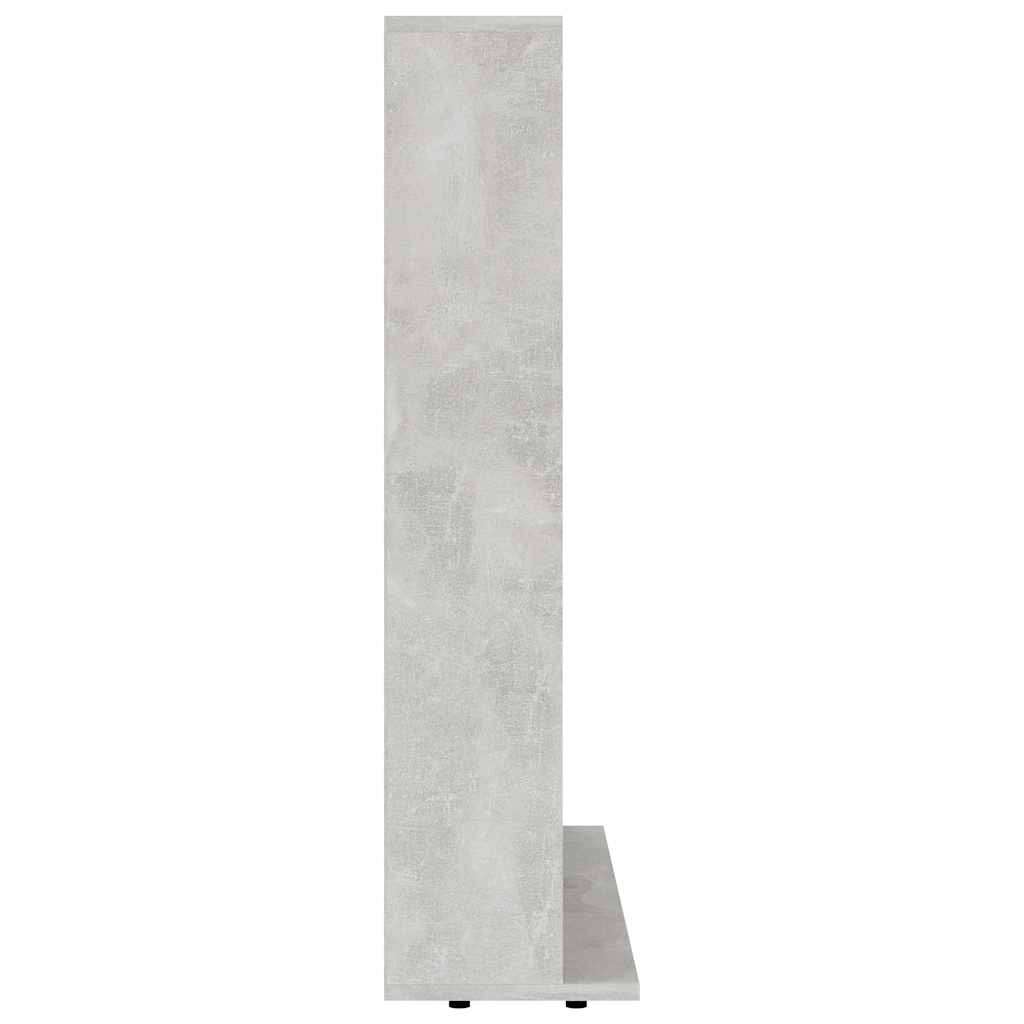 Ormarić za CD-ove boja betona 100x23x89,5 cm konstruirano drvo