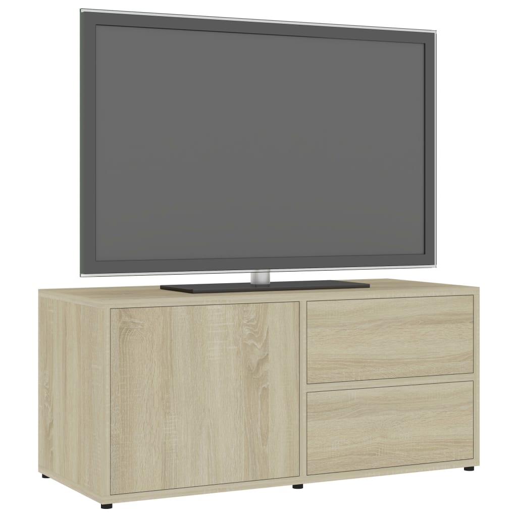 TV ormarić boja hrasta sonome 80 x 34 x 36 cm konstruirano drvo