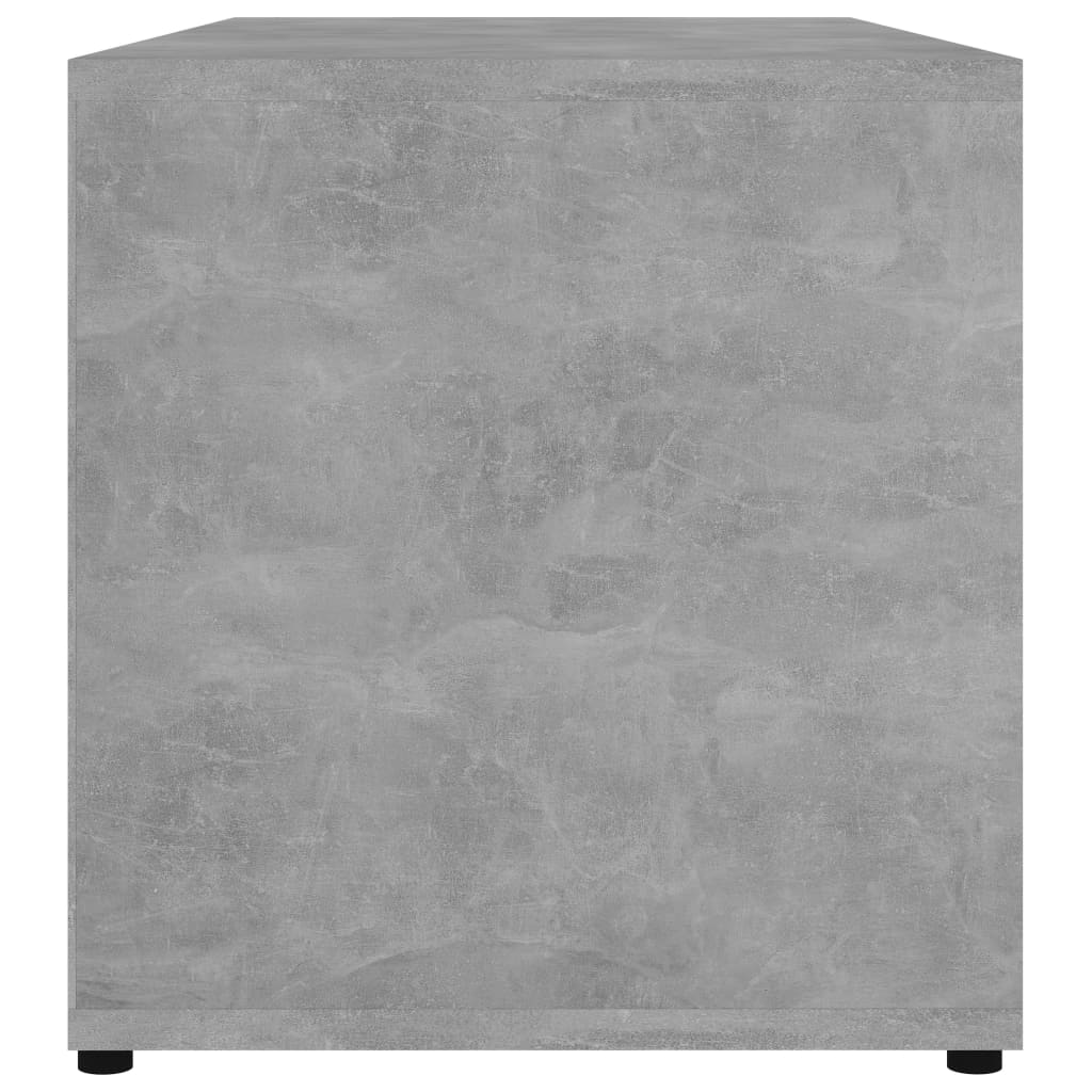 TV ormarić siva boja betona 80 x 34 x 36 cm konstruirano drvo