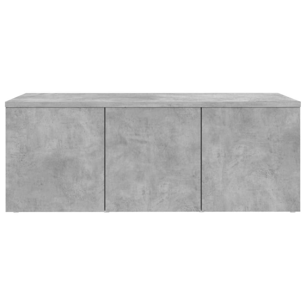 TV ormarić siva boja betona 80 x 34 x 30 cm konstruirano drvo
