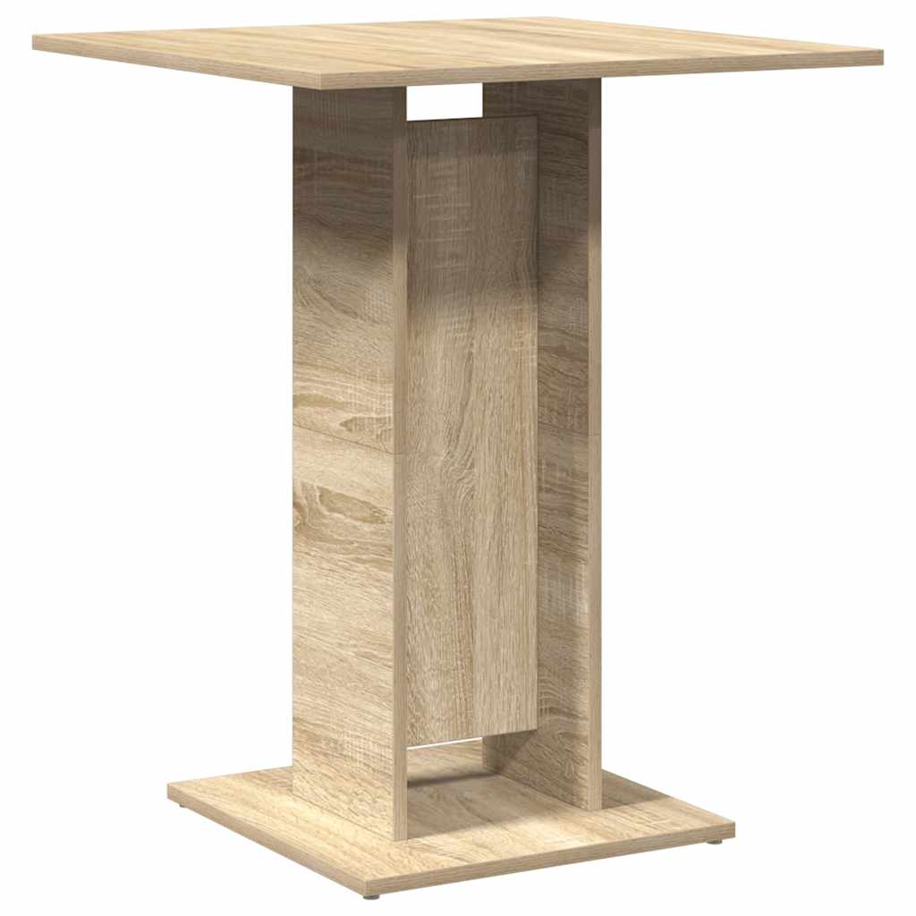 Bistro stol boja hrasta sonome 60x60x75 cm konstruirano drvo