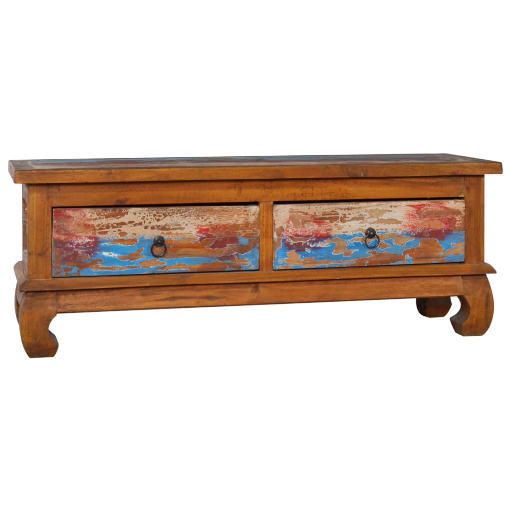 TV ormarić 110 x 35 x 40 cm od obnovljene tikovine
