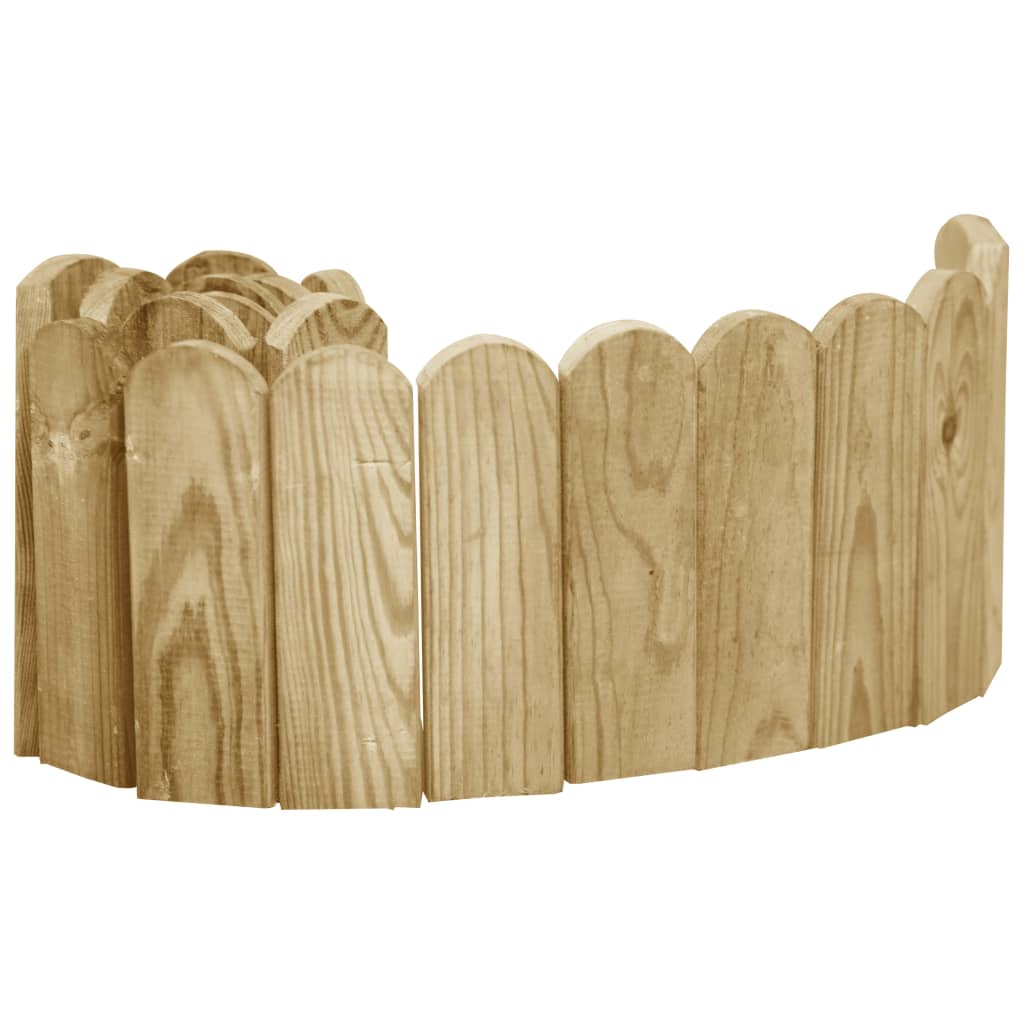 Rolane ograde 3 kom 120 cm od impregnirane borovine