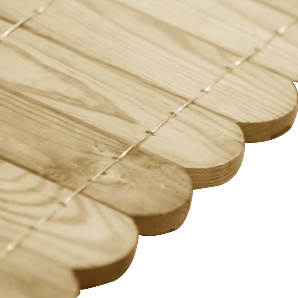 Rolane ograde 3 kom 120 cm od impregnirane borovine