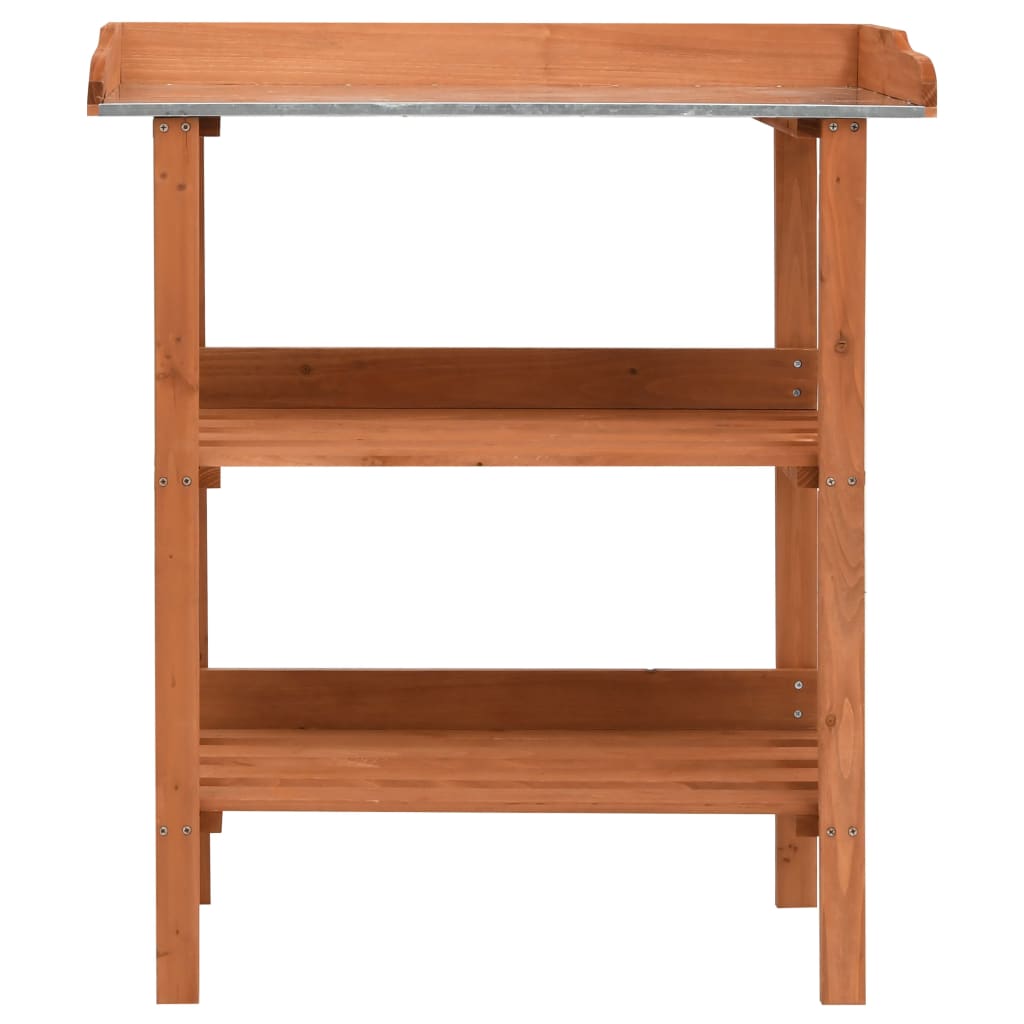Stalak za biljke 76 x 37 x 89 cm od jelovine