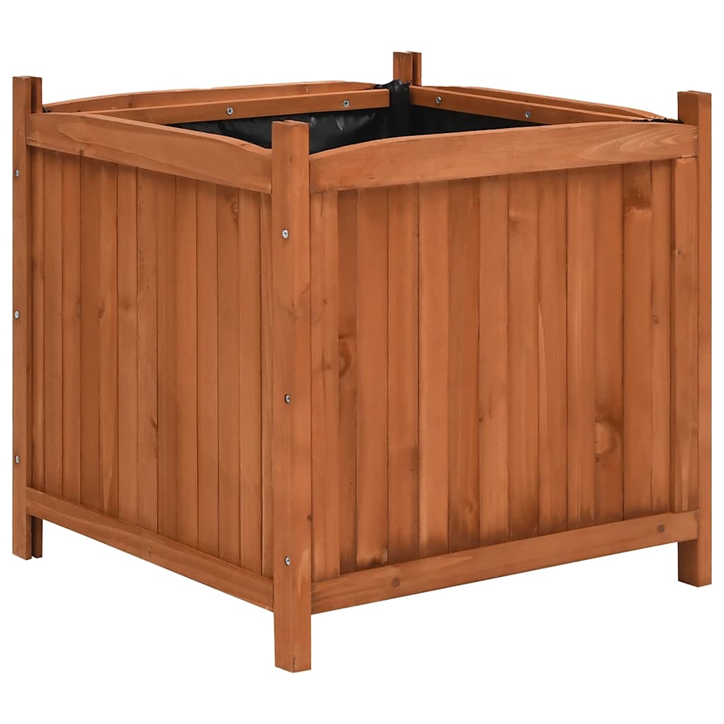 Povišene gredice 2 kom 50 x 50 x 50 cm od jelovine
