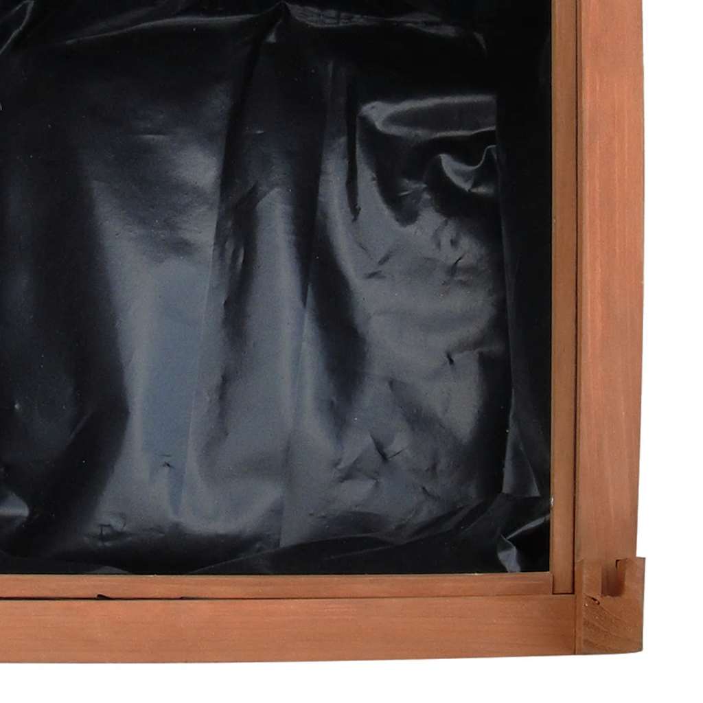 Povišene gredice 2 kom 50 x 50 x 50 cm od jelovine
