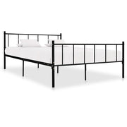 Okvir za krevet crni metalni 180 x 200 cm