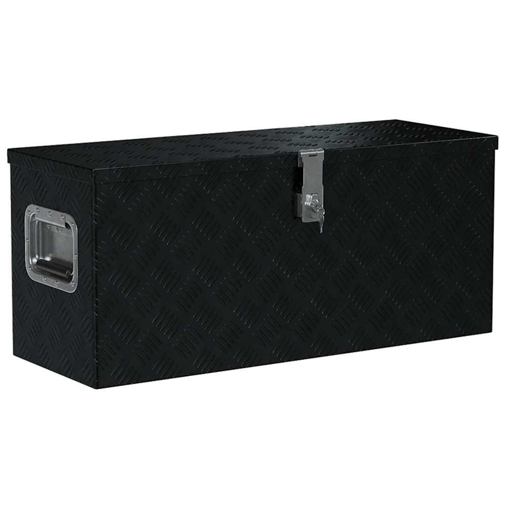 Aluminijska kutija 80 x 30 x 35 cm crna