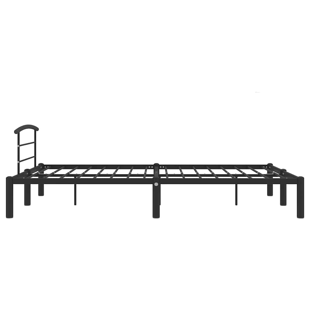 Okvir za krevet crni metalni 120 x 200 cm