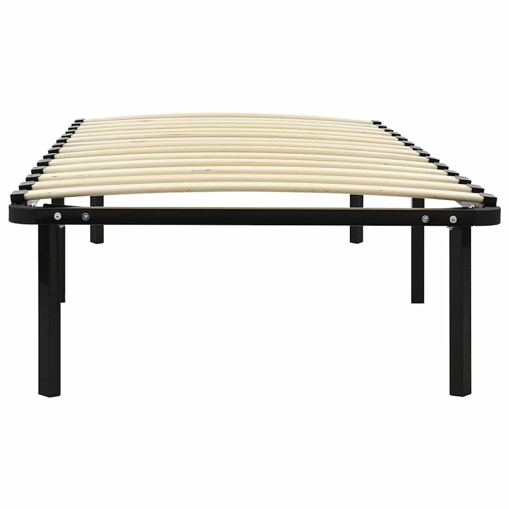 Okvir za krevet crni metalni 90 x 200 cm