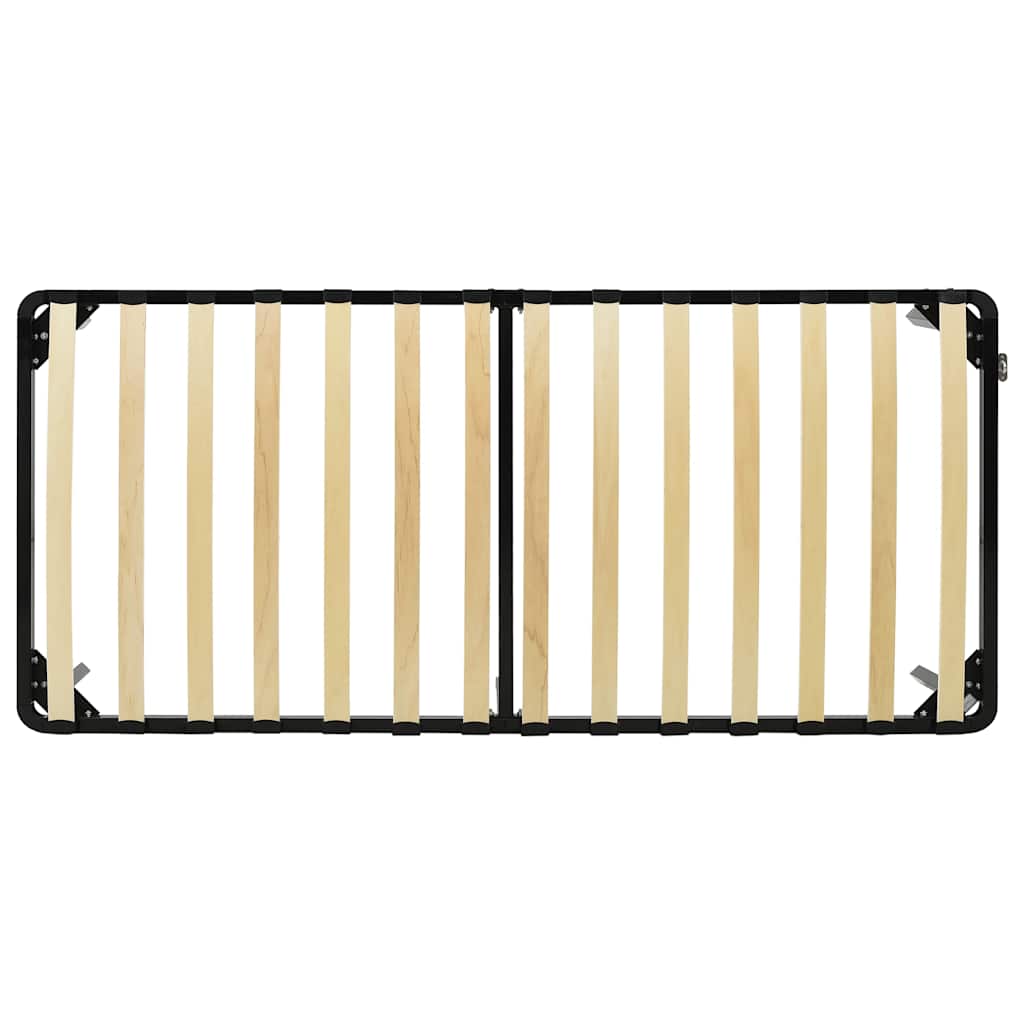 Okvir za krevet crni metalni 90 x 200 cm
