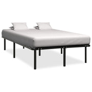 Okvir za krevet crni metalni 200 x 200 cm