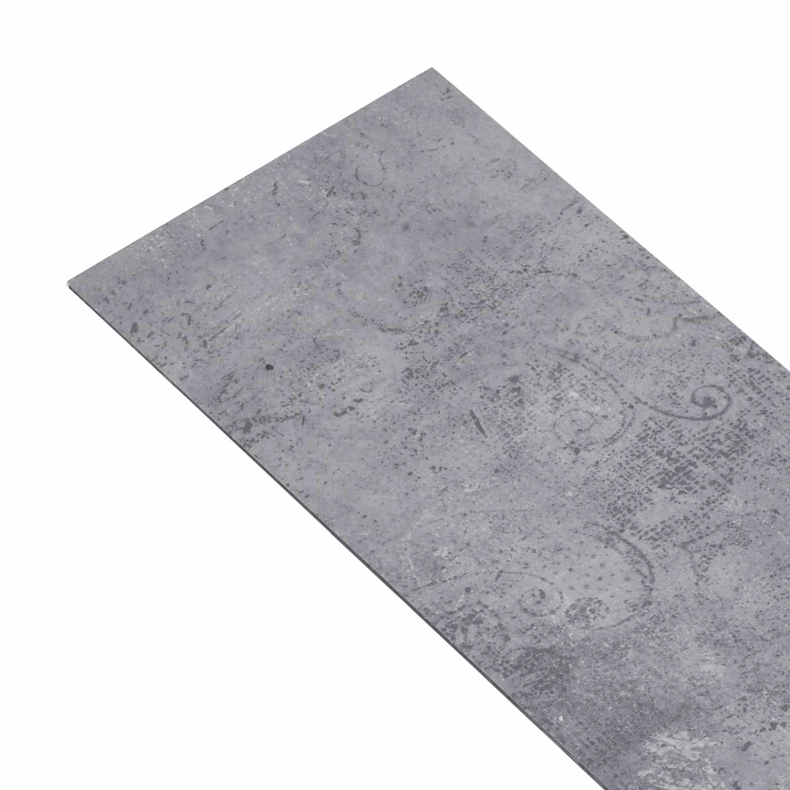 Podne daske 36 pcs Cement sivi 5,02 m² PVC