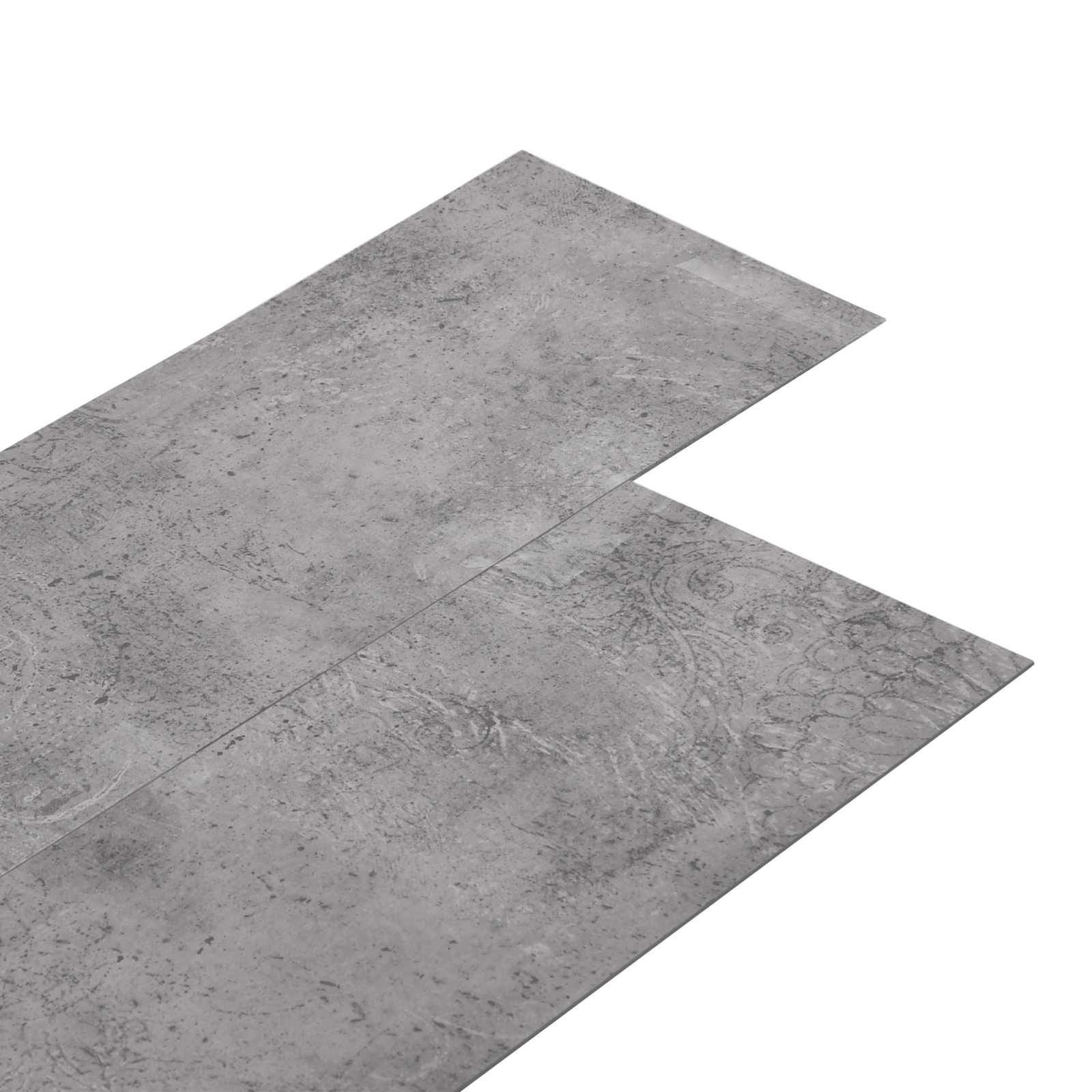 Podne daske 36 pcs Cement smeđi 5,02 m² PVC