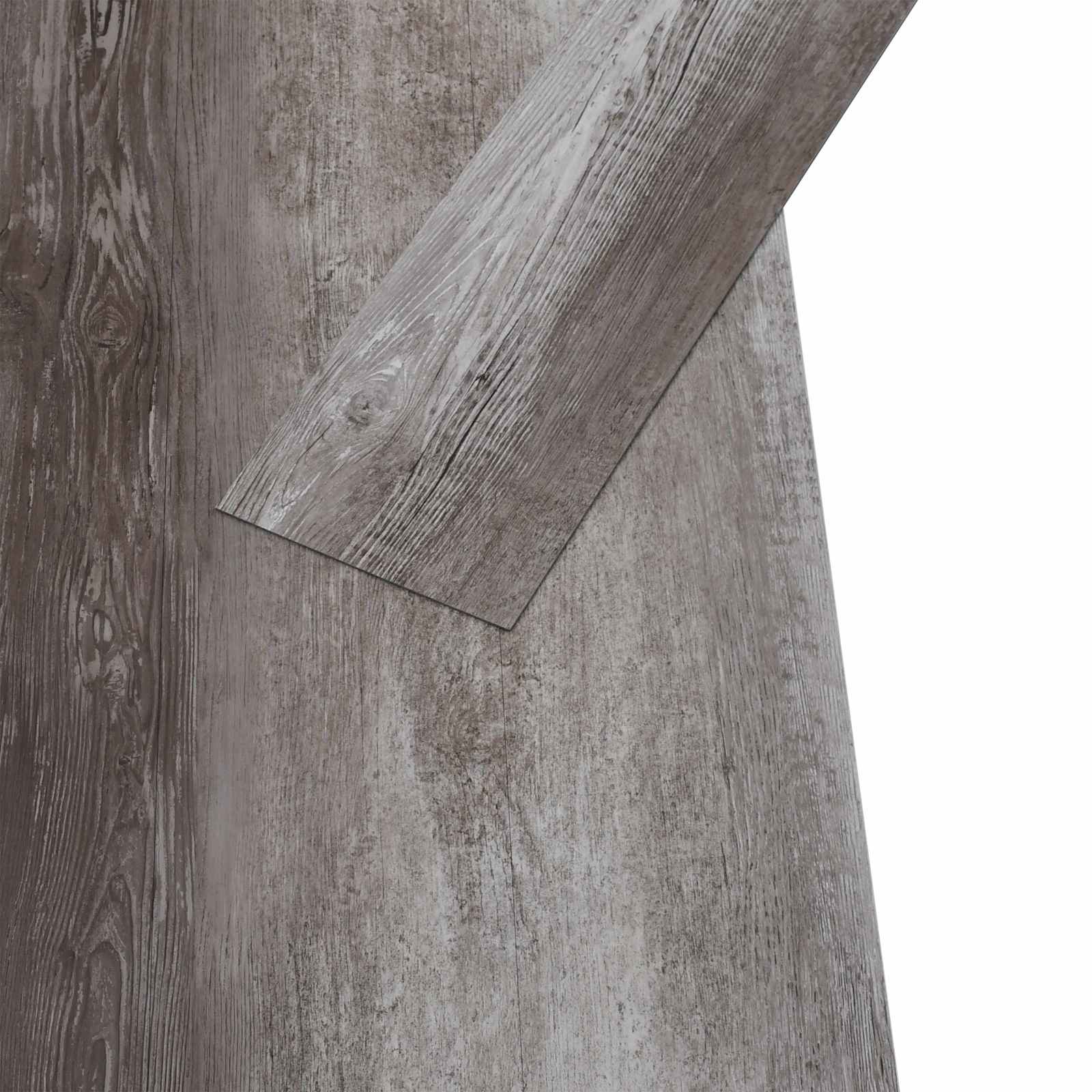 Podne daske 5,02 m² 36 pcs PVC Izgled drva s prugama