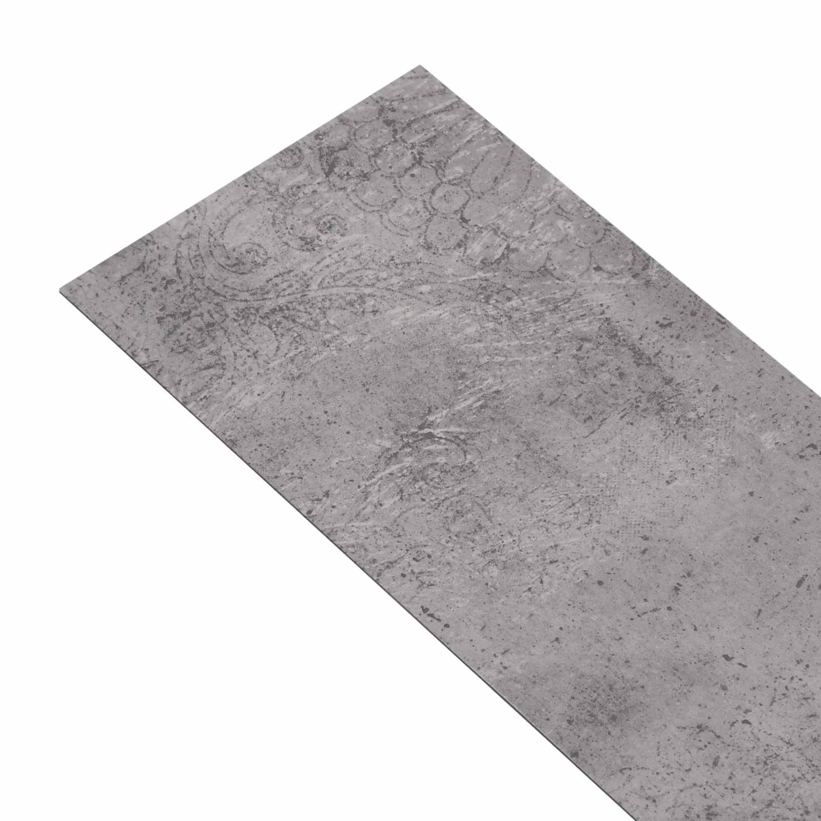 Samoljepljiva podna daska 32 pcs Cement smeđi 4,46 m² PVC