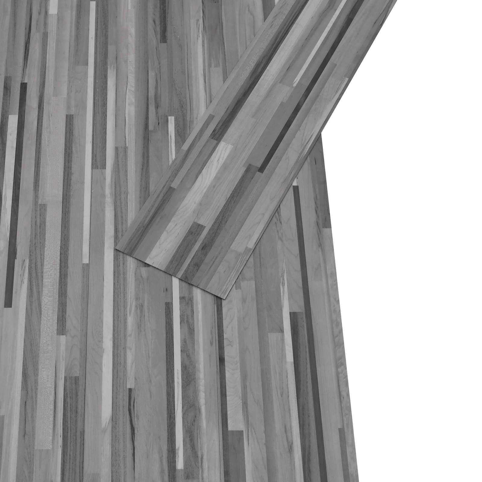 Samoljepljiva podna daska 32 pcs Prugasta siva 4,46 m² PVC