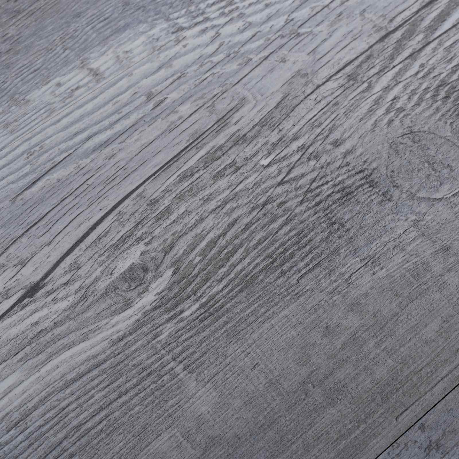 Podne daske 5,02 m² 36 pcs PVC Mat drvo sivo