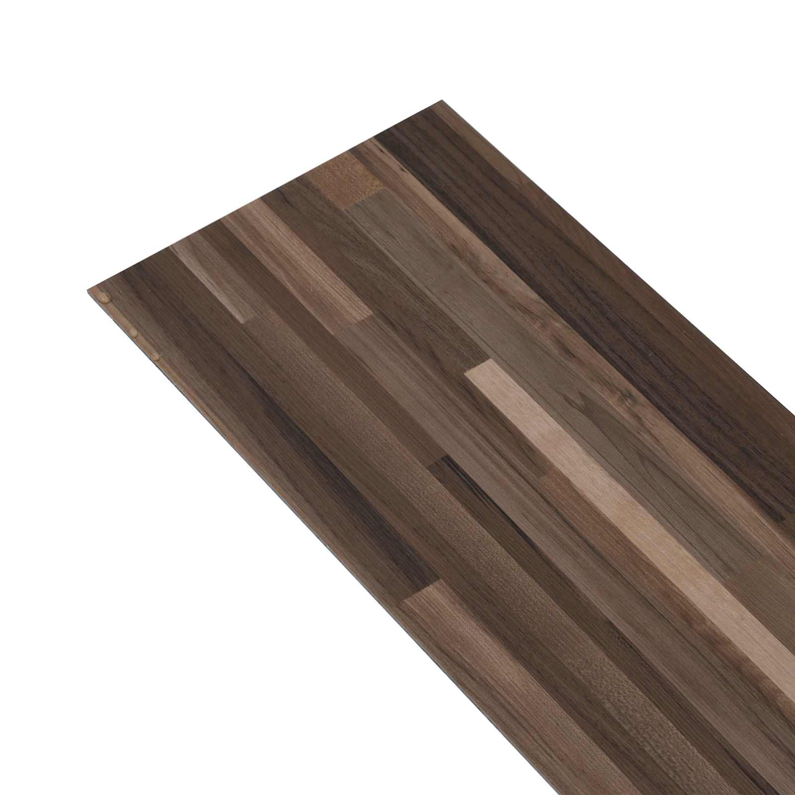 Podne daske 5,02 m² 36 pcs PVC Prugasta smeđa
