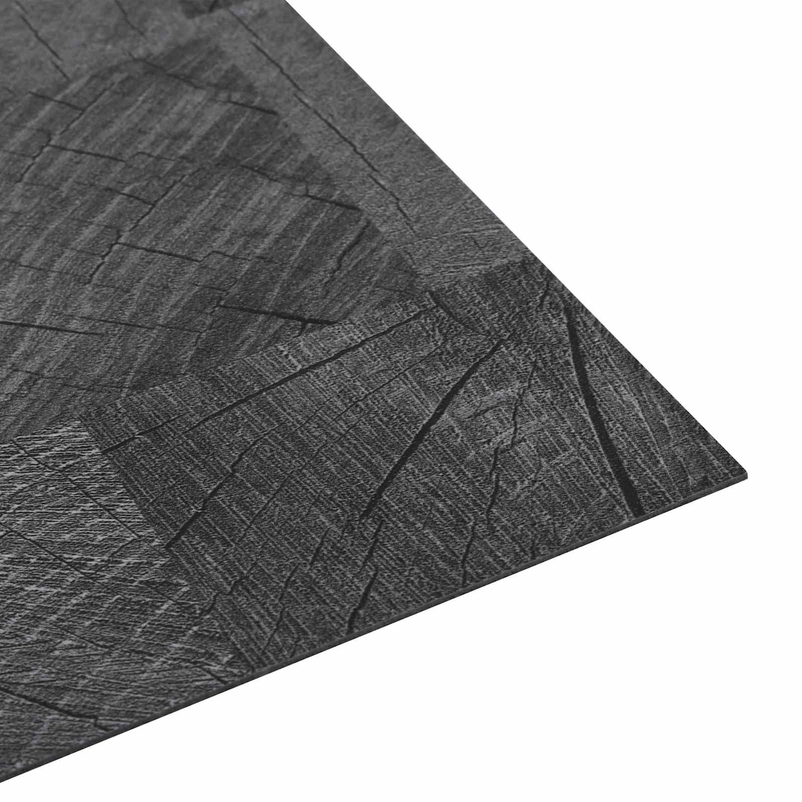 Podne daske 5,11 m² 55 pcs PVC Drvena struktura siva