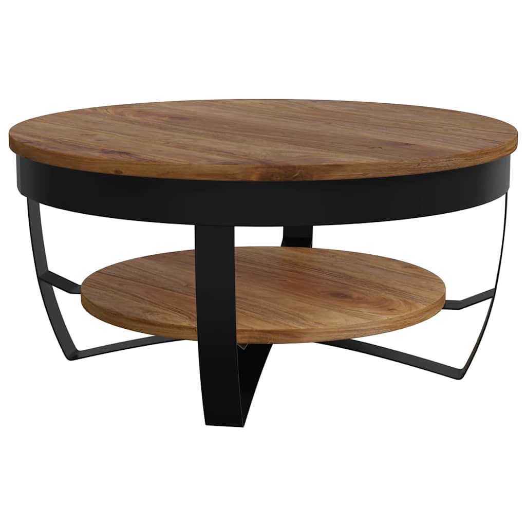 Stolić za kavu 65 x 65 x 32 cm od masivnog bagremovog drva
