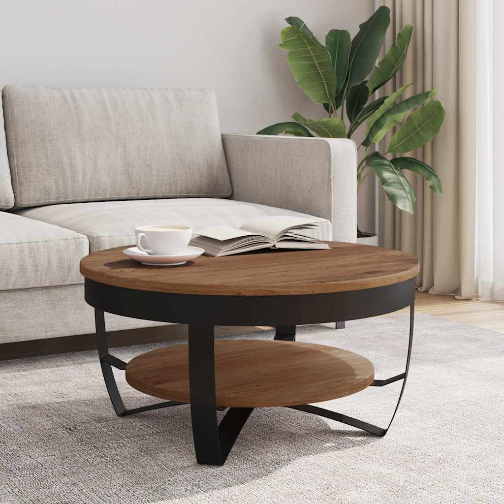 Stolić za kavu 65 x 65 x 32 cm od masivnog bagremovog drva