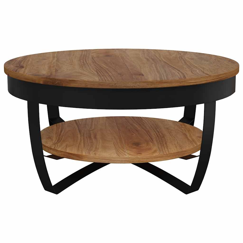 Stolić za kavu 65 x 65 x 32 cm od masivnog bagremovog drva