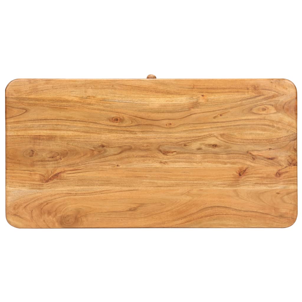 Stolić za kavu 100 x 50 x 40 cm od masivnog drva bagrema