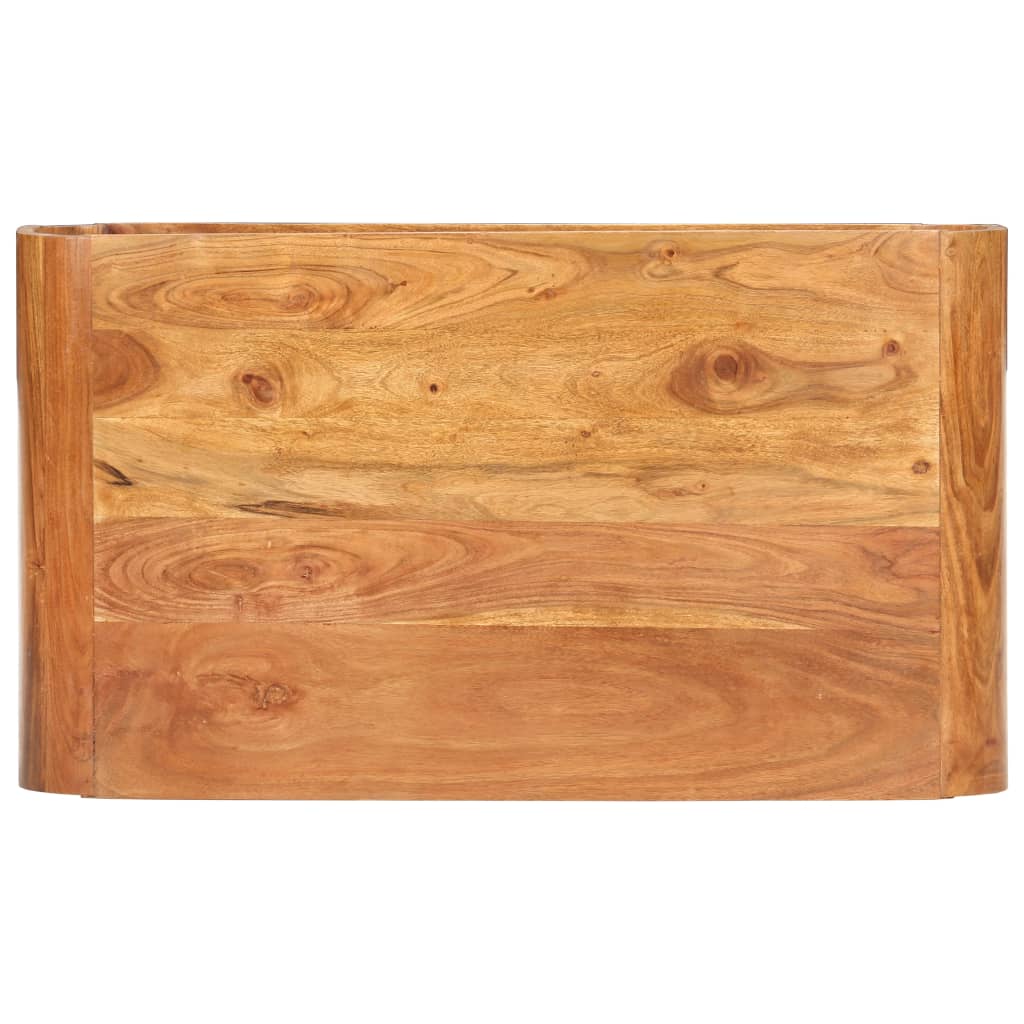 Stolić za kavu 90 x 50 x 30 cm od masivnog bagremovog drva
