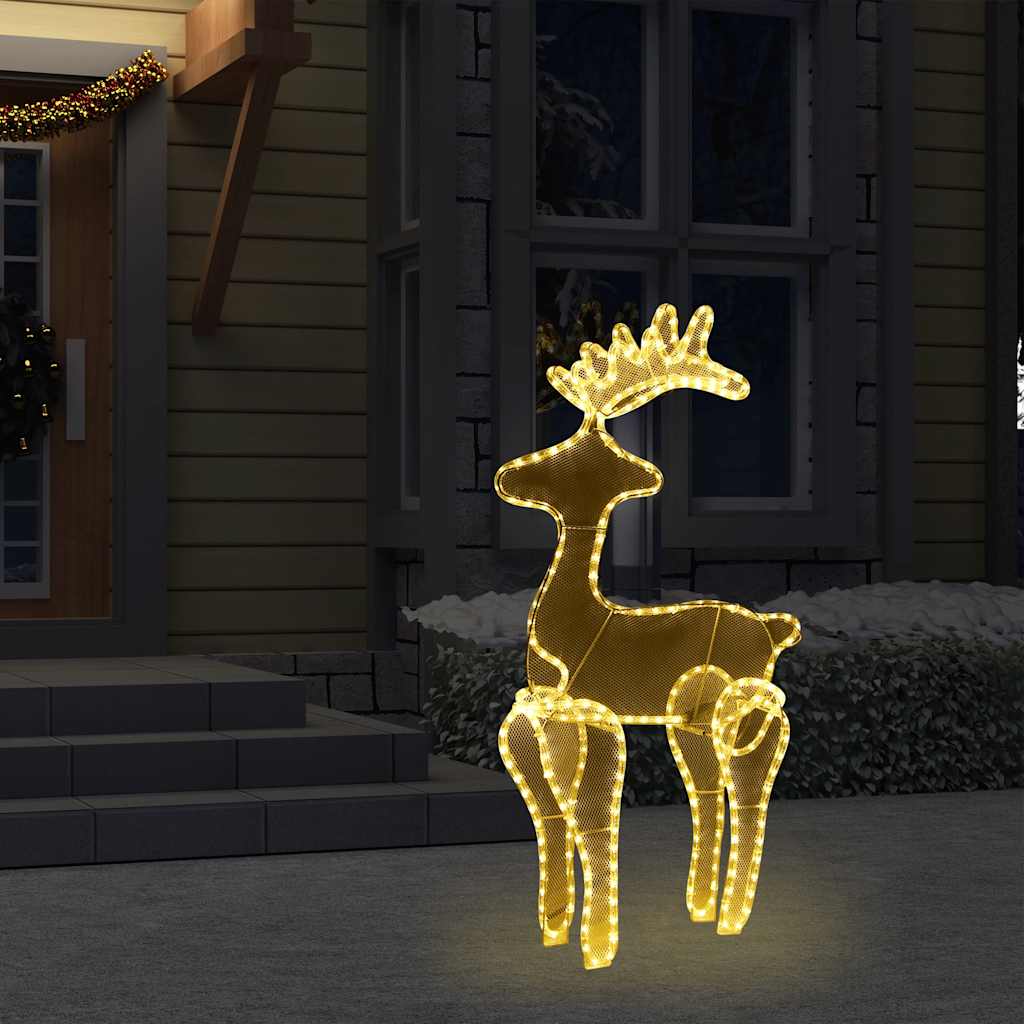 Ukrasni božićni sob s mrežom i 306 LED žarulja 60 x 24 x 89 cm