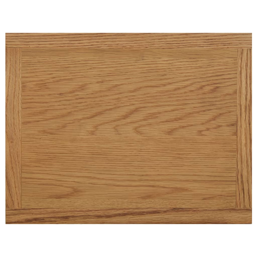 Stolić za časopise 45 x 35 x 55 cm od masivne hrastovine