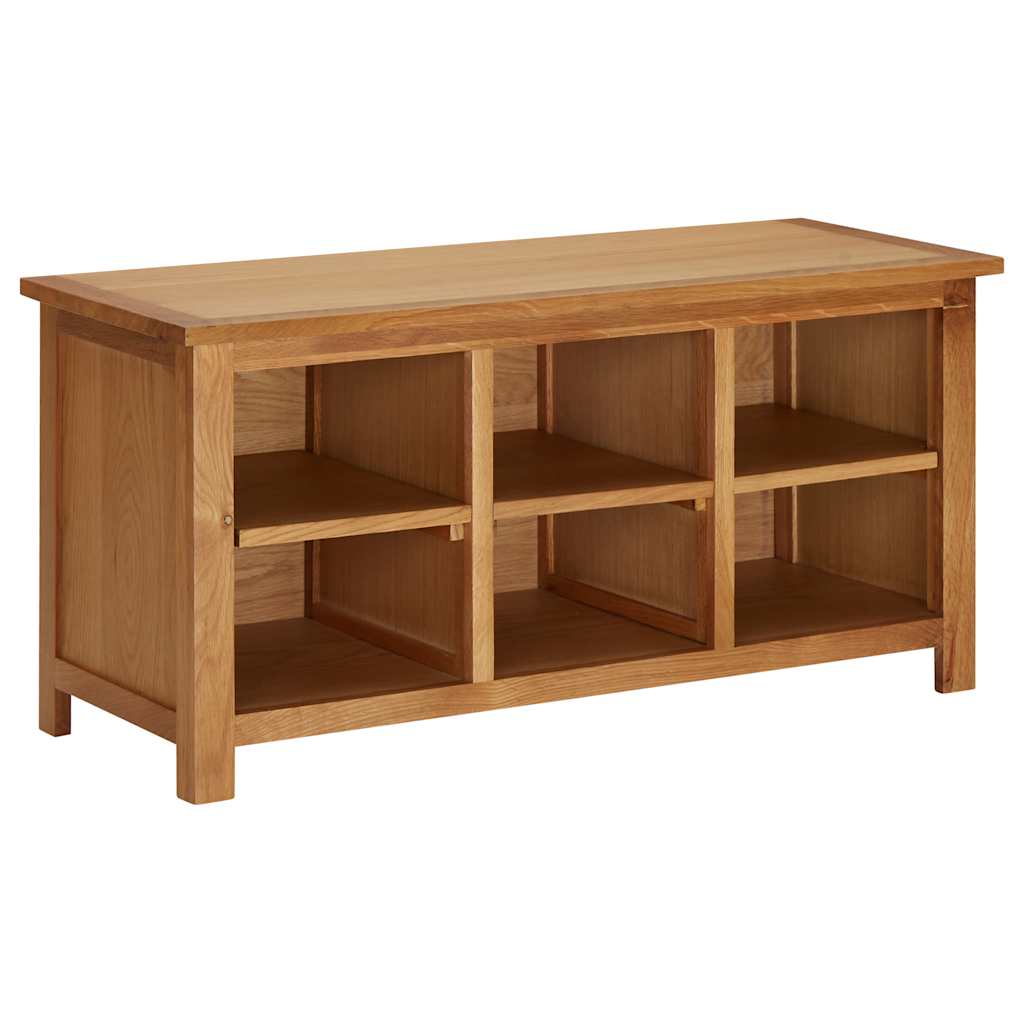 Stalak za cipele 90 x 37 x 45 cm od masivne hrastovine