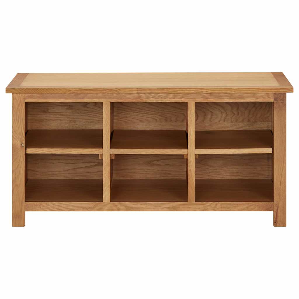Stalak za cipele 90 x 37 x 45 cm od masivne hrastovine