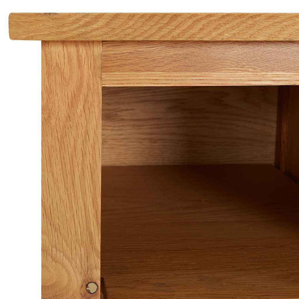 Stalak za cipele 90 x 37 x 45 cm od masivne hrastovine
