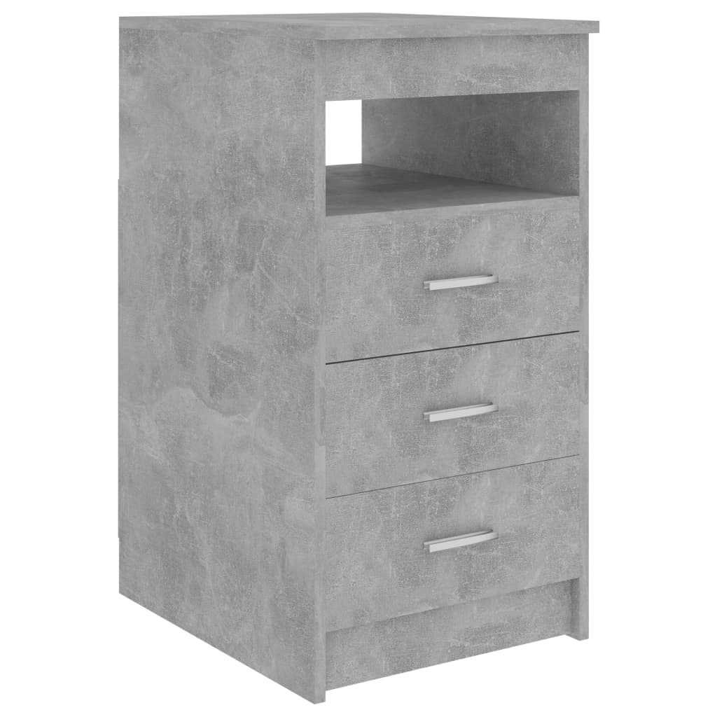 Radni stol siva boja betona 140 x 50 x 76 cm konstruirano drvo