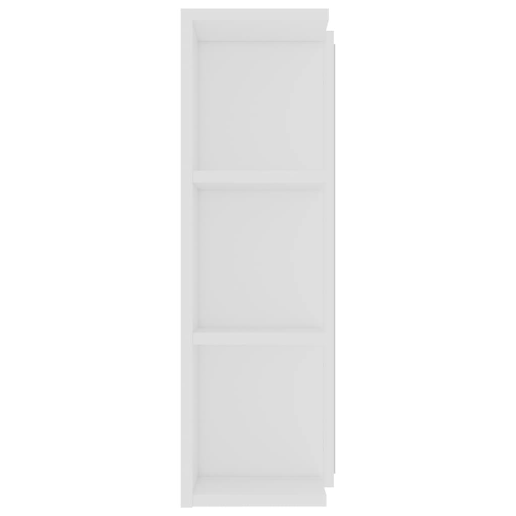 Kupaonski ormarić s ogledalom 80x20,5x64 cm konstruirano drvo