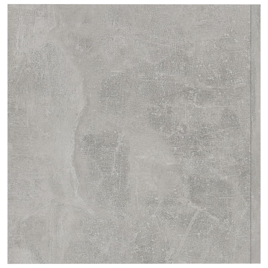 Zidni ormarić siva boja betona 80x39x40 cm konstruirano drvo