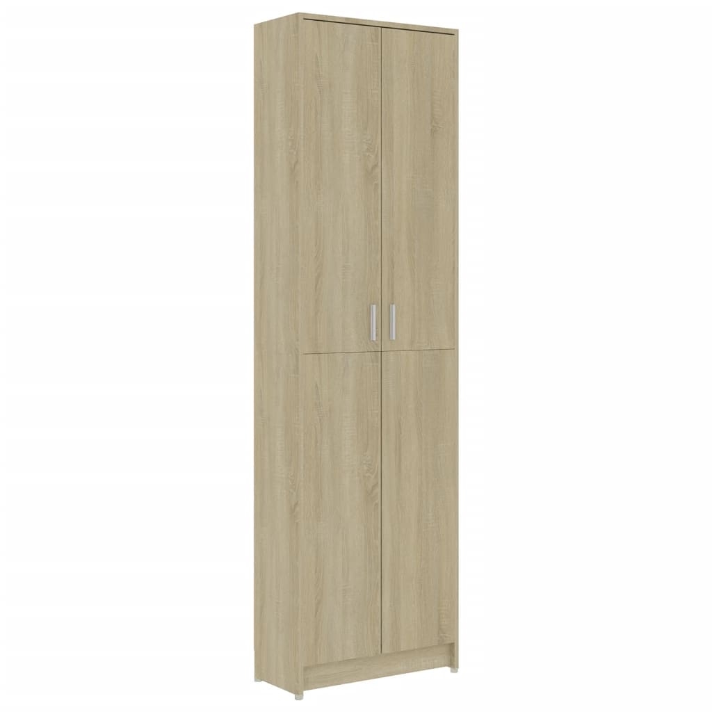 Ormar za predsoblje boja hrasta 55x25x189 cm konstruirano drvo