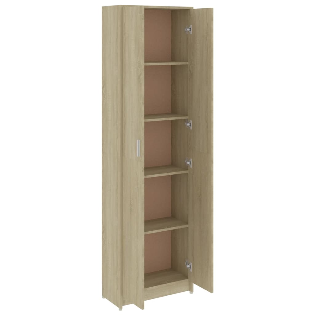 Ormar za predsoblje boja hrasta 55x25x189 cm konstruirano drvo
