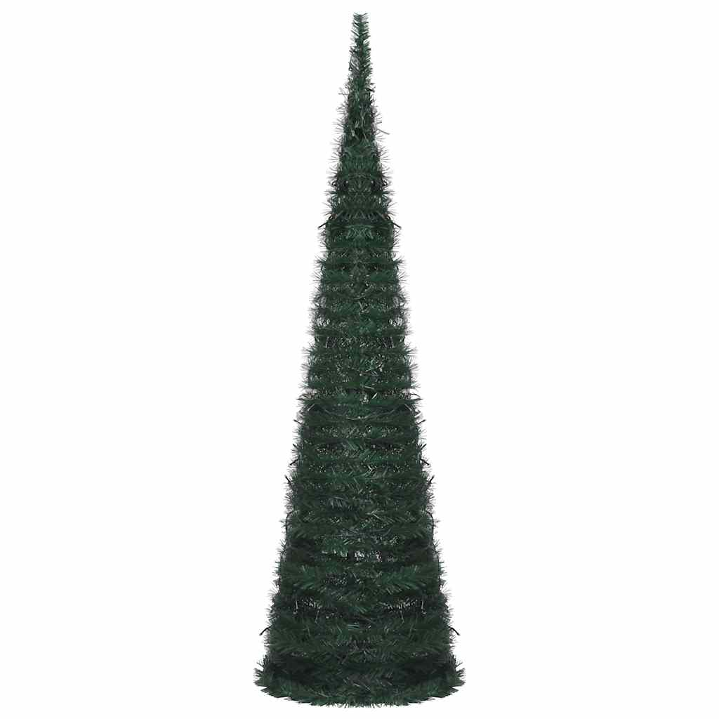 Prigodno osvijetljeno umjetno božićno drvce zeleno 150 cm