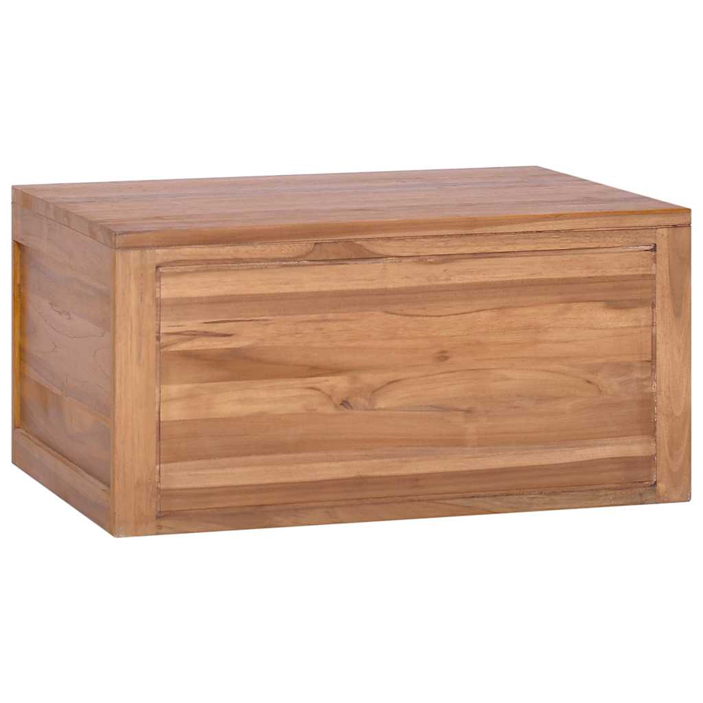 Zidni kupaonski ormarić 60 x 45 x 30 cm od masivne tikovine