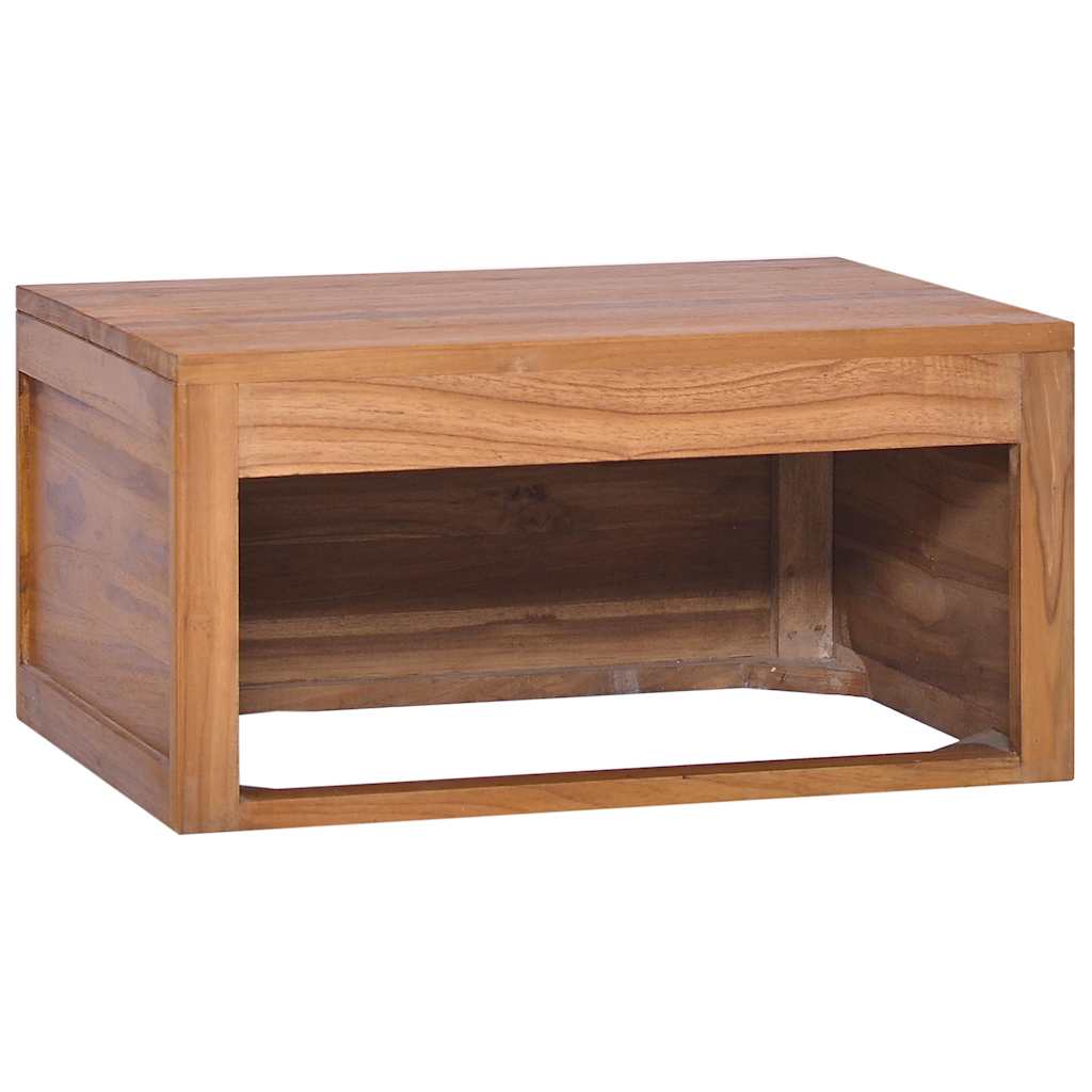 Zidni kupaonski ormarić 60 x 45 x 30 cm od masivne tikovine