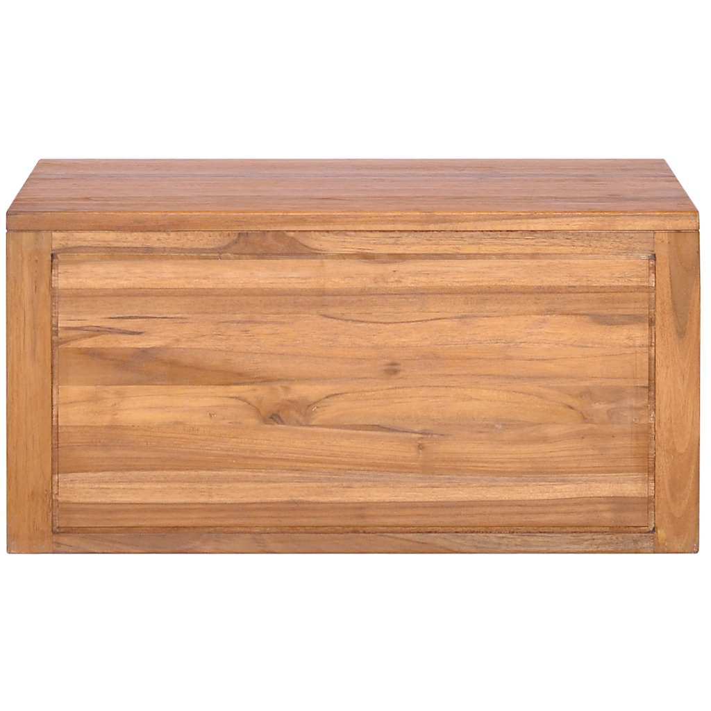 Zidni kupaonski ormarić 60 x 45 x 30 cm od masivne tikovine