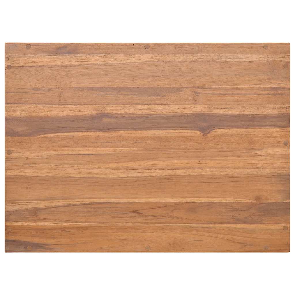 Zidni kupaonski ormarić 60 x 45 x 30 cm od masivne tikovine