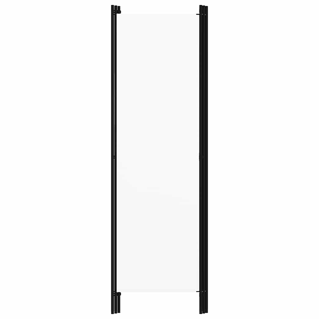 Sobna pregrada s 3 panela bijela 150 x 180 cm